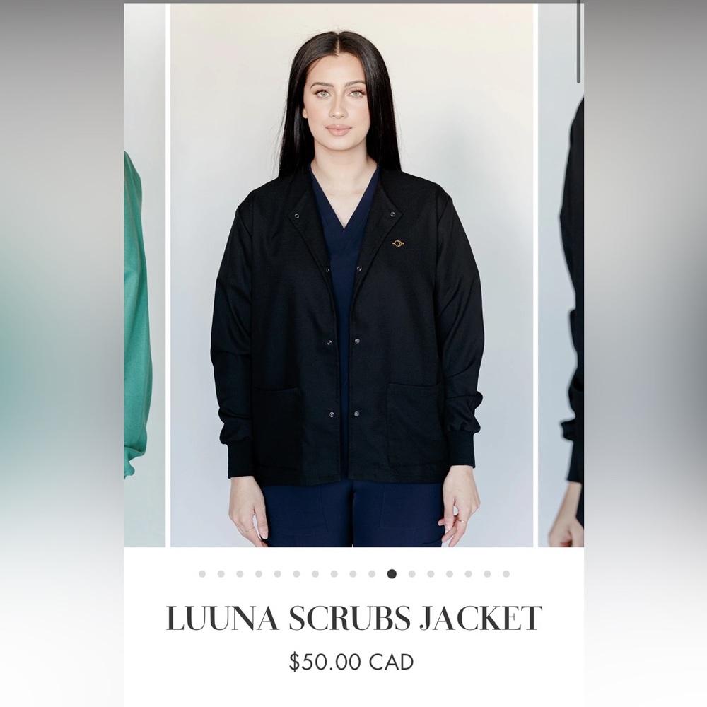 LUUNA scrub jacket